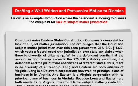 Motion to dismiss a complaint due to lack of subject matter jurisdiction, citing diversity of citizenship issues.